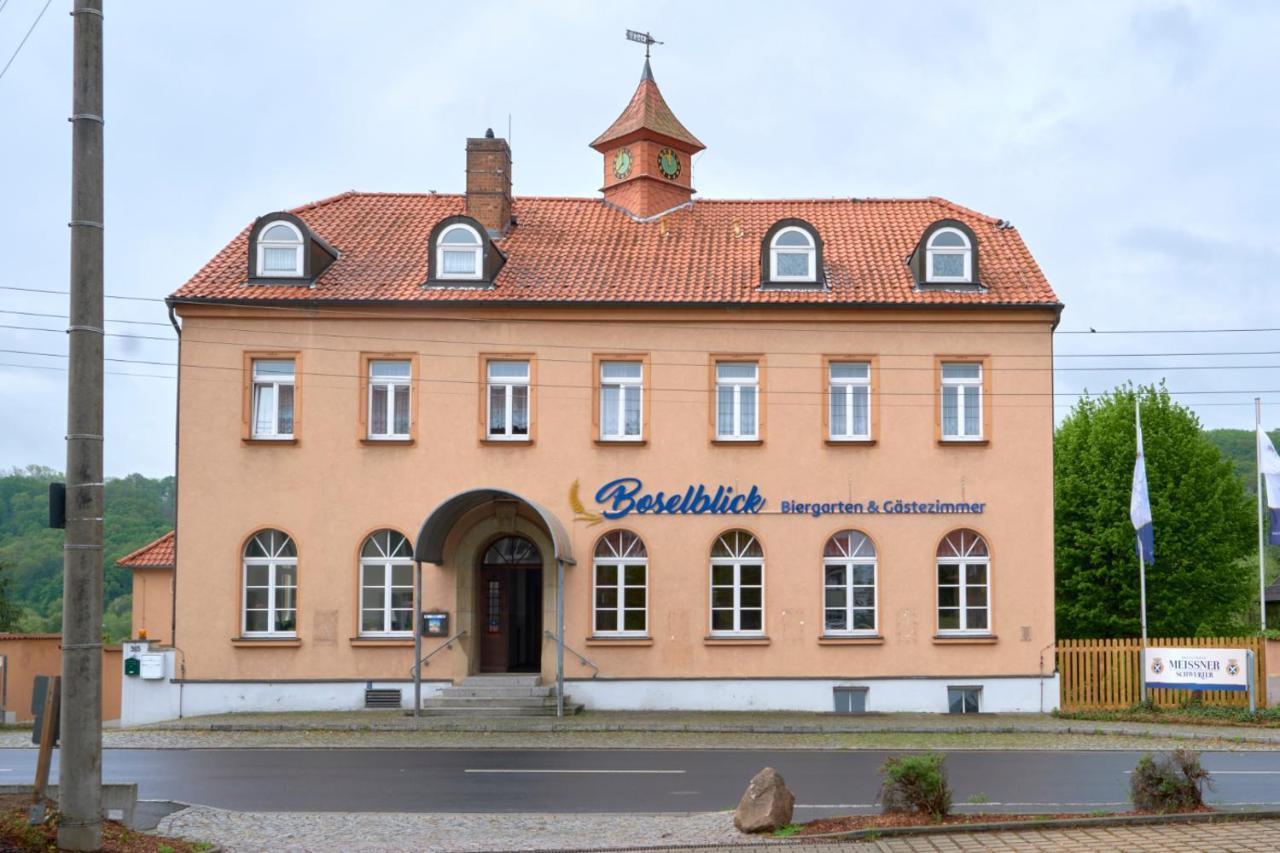 Boselblick Gaestezimmer & Biergarten Sörnewitz エクステリア 写真